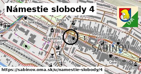 Námestie slobody 4, Sabinov