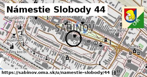 Námestie Slobody 44, Sabinov