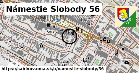 Námestie Slobody 56, Sabinov