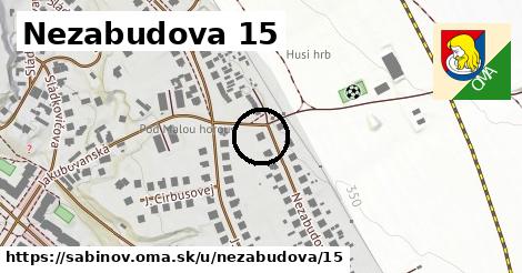 Nezabudova 15, Sabinov