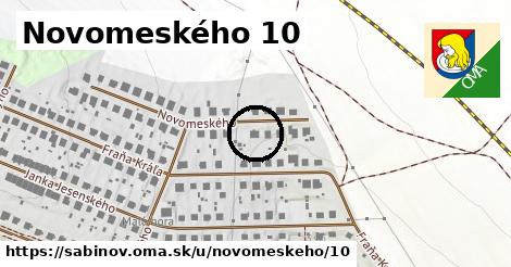 Novomeského 10, Sabinov