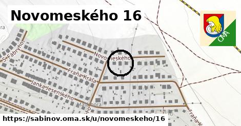 Novomeského 16, Sabinov