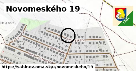 Novomeského 19, Sabinov