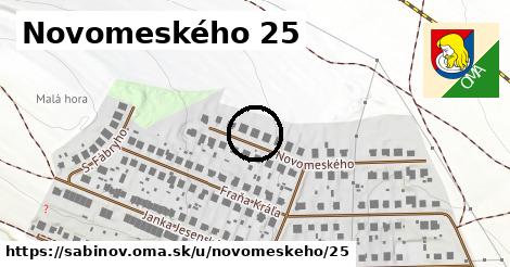 Novomeského 25, Sabinov