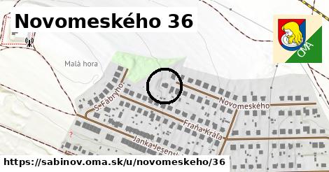 Novomeského 36, Sabinov