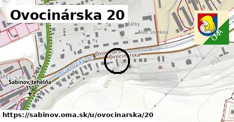 Ovocinárska 20, Sabinov