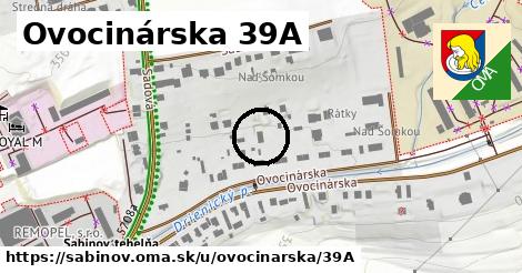 Ovocinárska 39A, Sabinov