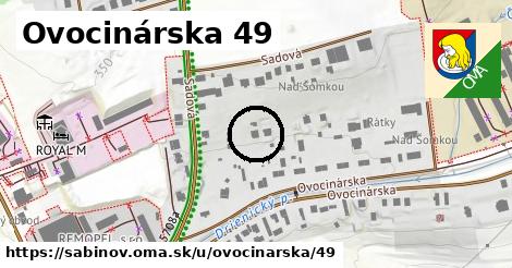 Ovocinárska 49, Sabinov