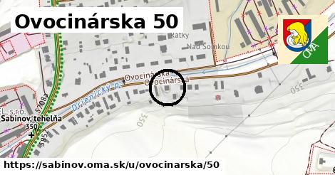 Ovocinárska 50, Sabinov