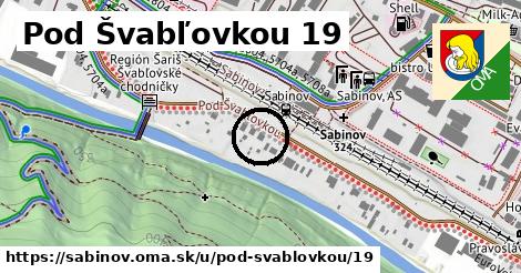 Pod Švabľovkou 19, Sabinov