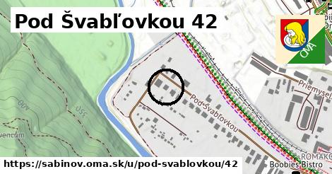 Pod Švabľovkou 42, Sabinov