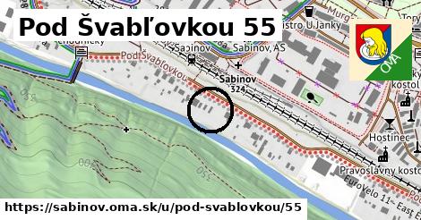 Pod Švabľovkou 55, Sabinov