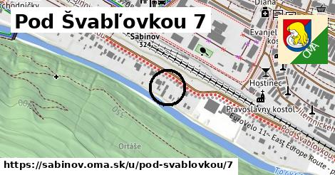 Pod Švabľovkou 7, Sabinov