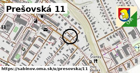 Prešovská 11, Sabinov