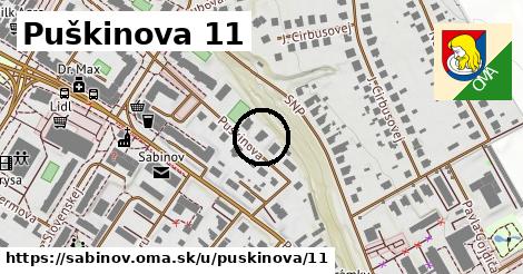 Puškinova 11, Sabinov