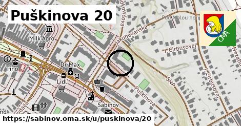 Puškinova 20, Sabinov