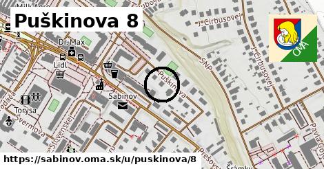 Puškinova 8, Sabinov