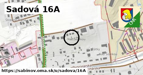 Sadová 16A, Sabinov