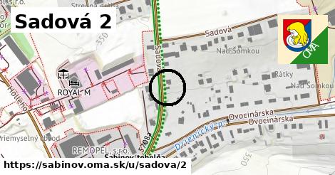 Sadová 2, Sabinov