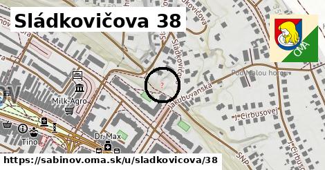 Sládkovičova 38, Sabinov