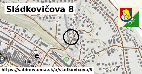 Sládkovičova 8, Sabinov