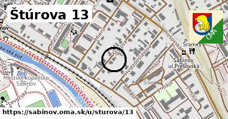 Štúrova 13, Sabinov