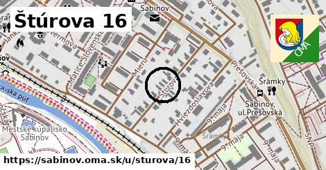 Štúrova 16, Sabinov