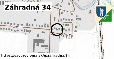 Záhradná 34, Sačurov