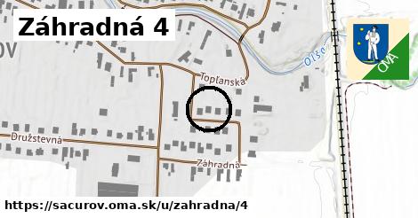 Záhradná 4, Sačurov