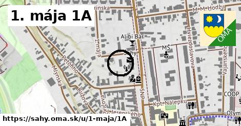 1. mája 1A, Šahy