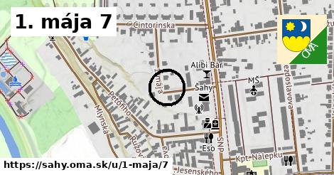 1. mája 7, Šahy