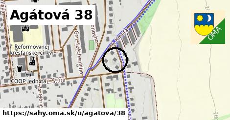 Agátová 38, Šahy