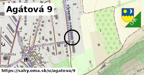 Agátová 9, Šahy