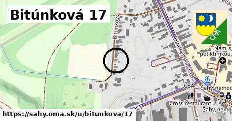 Bitúnková 17, Šahy