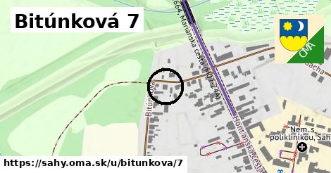 Bitúnková 7, Šahy