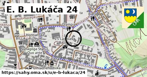 E. B. Lukáča 24, Šahy