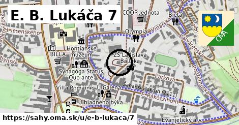 E. B. Lukáča 7, Šahy