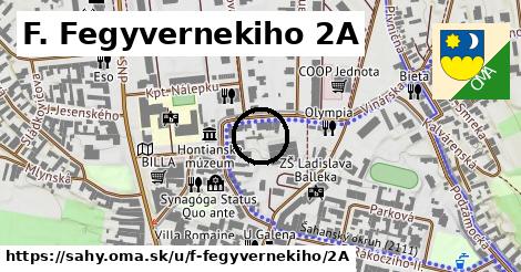 F. Fegyvernekiho 2A, Šahy