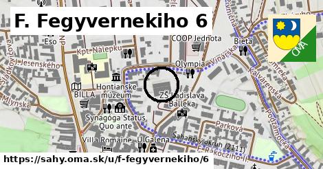 F. Fegyvernekiho 6, Šahy