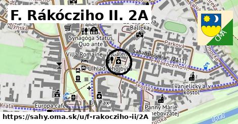 F. Rákócziho II. 2A, Šahy