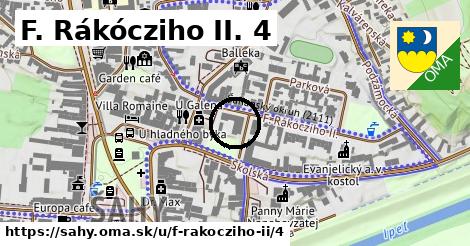 F. Rákócziho II. 4, Šahy