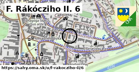 F. Rákócziho II. 6, Šahy