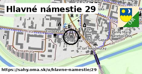 Hlavné námestie 29, Šahy