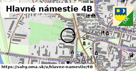 Hlavné námestie 4B, Šahy