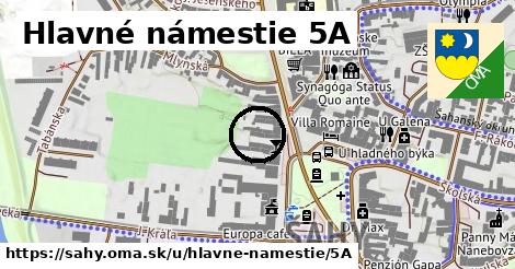 Hlavné námestie 5A, Šahy