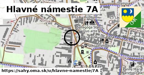 Hlavné námestie 7A, Šahy