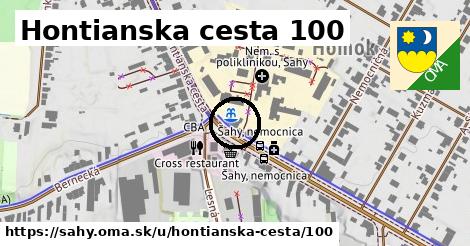 Hontianska cesta 100, Šahy