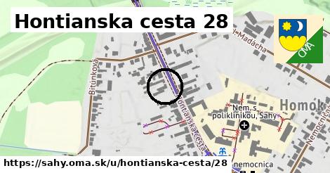 Hontianska cesta 28, Šahy