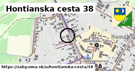 Hontianska cesta 38, Šahy