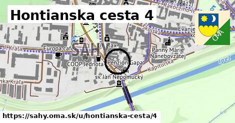 Hontianska cesta 4, Šahy